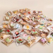 Resim Miniatur Tatlılık Gösteri Seti - Sevimli Reçine Simüle Gıda Aksesuarları, Kekler, Pastalar ve Ekmekler için Bağımsız Ambalaj - Bebek Evleri ve Miniatur Gösteriler için Mükemmel, Miniatur Gıda Aksesuarları | Bebek Evi Aksesuarları | Gerçekçi Miniatureler, Kek Süsleme Malzemeleri 
