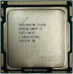 Resim Intel Core I5-650 I5 650 3,2 GHz Çift Çekirdekli CPU İşlemci 4M 73W LGA 1156 
