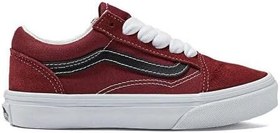Resim Vans Old Skool Çocuk Günlük Ayakkabı VN000CYVMDB1 Kırmızı 