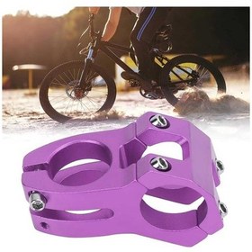 Resim Wake Alüminyum Mor 31.8 45mm Kısa Gidon Boğazı Mor 