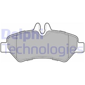 Resim Delphı Fren Balatası Arka Mercedes Sprınter B906 06 . Vw Crafter 30-35-50 Tek Teker Lp1983 A0044206920 2e0698451 