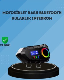 Resim Gld-spt- 500mah Bataryalı Bluetooth 5.4 İnterkom Led Ekranlı Fm Destekli 