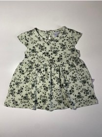 Resim Lamonde Baby Colection Lamonde Kız Bebek Büzgülü Müslin Elbise 