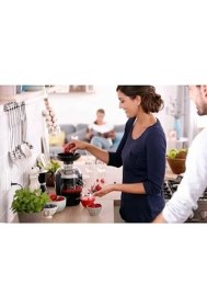 Resim Philips Viva Collection Katı Meyve Sıkacağı, 500W, 1,5l, Quickclean, Damlama Önleyici, Siyah, HR1832 