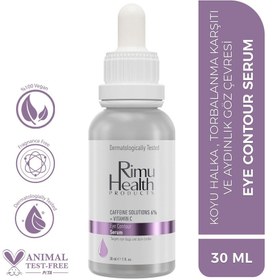 Resim Rimu health products göz altı aydınlatıcı ve kırışıklık karşıtı bakım serumu caffeine 6% - regu age 