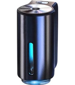 Resim Honmex Oto Aromatherapy Aparatı: Akıllı Buharlaştırıcı, Otomatik Sprey, 3 Mod Ayar, Uçak Alüminyum, Siyah + 1 Rastgele Aroma Yağı 