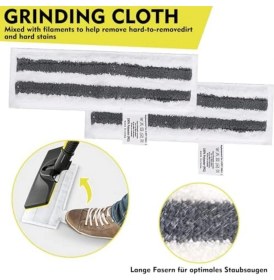 Resim Özbience 12'li Mikrofiber Bez Seti, Buharlı Temizleyici Aksesuarları Için Perfect Complement 