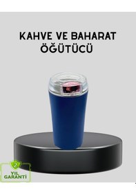 Resim Paslanmaz Çelik Kahve Ve Baharat Öğütücü Otomatik Mekanizma Çok Renkli 