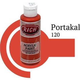Resim Rich Master Akrilik Boya 120 Cc. 120 Portakal 