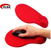 Resim Elba K06152 Bileklikli Jel Mouse Pad Kırmızı 
