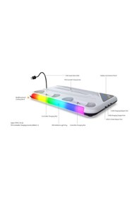 Resim Ps5 Slim Ve Tüm Modeller İçin Multi Fonksiyon Soğutma Ve Şarj Ünitesi Uyumlu 