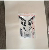 Resim Turcoshop11 Evrensel Motorcycle Balık Kılçığı Tank Koruyucu Beyaz 