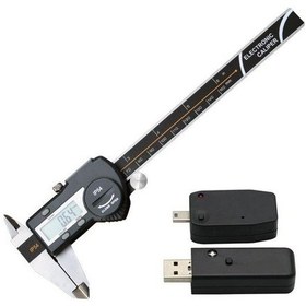 Resim Loyka B5110-150 Bilgi Çıkışlı Dijital Kumpas 0-150 Mm Ip54 Korumalı 