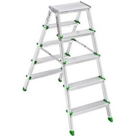 Resim Saraylı Merdiven 5+5 Çift Çıkışlı Metal 1205 