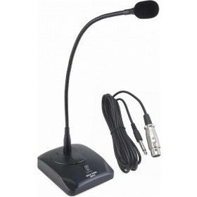 Resim Gold Audio Gm-818 Kürsü Mikrofonu Işıklı Ding Donglu 