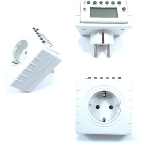 Resim Cata Ct-9182 Dijital Zamansaati Priz Tip Zaman Ayarlı Programlanabilir 