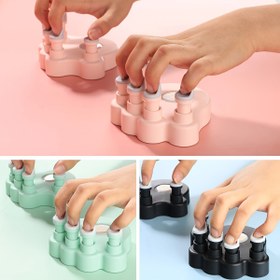 Resim 1:1 Ölçekli Piyano Klavye Parmağı Antrenörü - Renk Kodlu Düğmeli (Pembe/Beyaz/Siyah) Başlangıç ve İleri Seviye Piyanistler için El-Göz Koordinasyonu, Bilek Gücü & Esneklik Eğitimi Aleti, Parmak Egzersiz Piyano, Piyano için Parmak Güçlendirici, Parmak Piyano, Piyano için Parmak Yardımcısı, Piyano Tuşları Üzerinde Parmak Egzersizi, Piyano Parmak Eğitimi, Piyano Çalmak için El Pozisyonu 