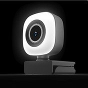 Resim Teltree Usb Web Kamerası 2mp 1080p Sabit Odak - Güzellik Modu, Işıldak Ve Mikrofon Dahil - Canlı Yayın, Video Konferans İçin Uygun 