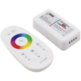 Resim Dokunmatik Uzaktan Kumanda Led Rgb Kontrol Cihazı Dc 12-24v 6a 3 Kanallı Karartma Dinamik Modu 2.4g Rf Diğer 
