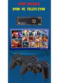 Resim Arcade 8K 10.000 Oyunlu HD Mini TV Android Retro Oyun Konsolu 