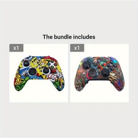 Resim Cloud011 Xbox Series X & S Kumanda İçin Premium Silikon Tutuş Kılıfı W01+w04 