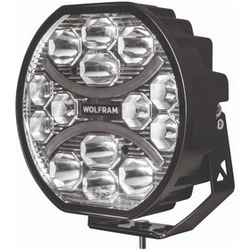 Resim Ledli Sis Lambası Yuvarlak 80 Watt Sarı - Beyaz E9 Belgeli 