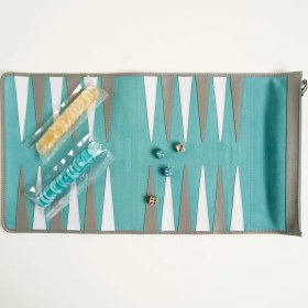 Resim Zsa Zsa Zsu Hector Saxe Cognac Leather Tavla Hediyelik Eşya 44x30 Cm Turkuaz 