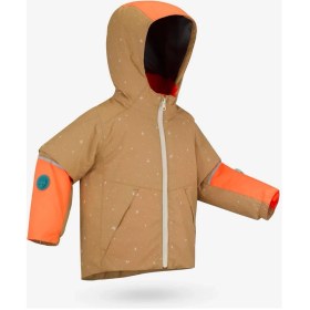 Resim Wedze Çocuk Kayak Montu - 1/5 Yaş - Desenli - 500 Toddler 