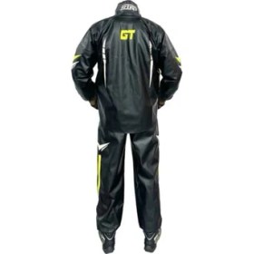Resim Forte Gt Pvc Takım Yağmurluk Siyah (M) 