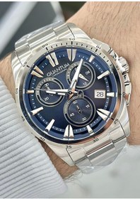 Resim Quantum Orijinal 2 Yıl Garantili Su Geçirmez Çelik Kordon Fonksiyonlu Erkek Kol Saati 