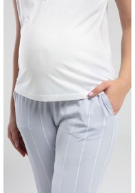 Resim Pierre Cardin Kadın Beyaz Pijama Takımı Pc8976-s-v1 