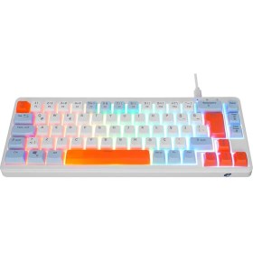 Resim Acer eMachines EAK810 Bej/Mavi/Turuncu USB Rainbow Aydınlatmalı Mini Q Standart Klavye 