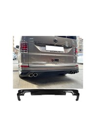 Resim Vw Transporter T7 Abt Arka Ek Plastik Siyah Difüzör Arka-bodykit-ek-karlık 