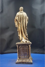 Resim Atinalı Filozof Sokrates Heykel Biblo Bilgelik Ve Felsefenin Simgesi Hediyelik Aksesuar 35 Cm 