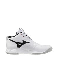 Resim Mizuno Wave Momentum Pro Mıd Unisex Voleybol Ayakkabısı Beyaz Çok Renkli 