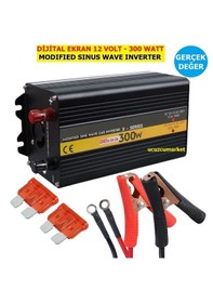 Resim 12 Volt - 300 Watt Modıfıed Sınus Wave Gerçek Değer Inverter 