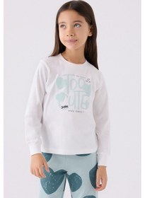 Resim Rolypoly Kız Çocuk Mavi Pijama Takımı Rp3471-c-v2 Mavi 