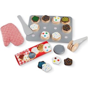 Resim Melissa And Doug Ahşap Kurabiye Seti - Dilimle Ve Pişir 