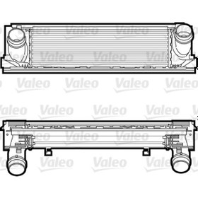 Resim VALEO 818259 Turbo Radyatoru (BMW F20-30 ) 17517600530 (WA916121) 