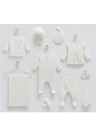 Resim Caramell %100 Pamuk Tiny Lace Hastane Çıkışı Crml.zk1911 Ekru 
