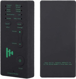 Resim Guoqıang Ses Değiştirici, Mini Harici Ses Kartı Cep Telefonu 