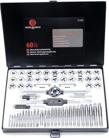 Resim Kılavuz Pafta Seti Metrik-inç 60 Parça Garaj Ekipmanları Hırdavat 