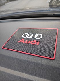 Resim REPLAX Audi Kaymaz Torpido Pedi - Audi Kaydırmaz Ped - Audi Ped 