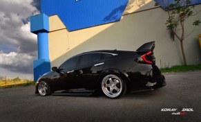 Resim Honda Civic Fc5 Typer Yan Marşpiyel 