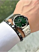 Resim Bentini Takvimli Erkek Kol Saati – Çelik Kordon, Su Geçirmez, 2 Yıl Garantili, Hediye Bileklik 