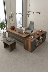 Resim Yurudesign Vario Abf Ofis Büro Masa Takımı Barok-antrasit 