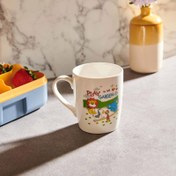 Resim Tulu Porselen Sare Play Garden Desenli Çocuk Kupası - 290 cc 