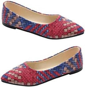 Resim GALPADA 1 Çift Düz Pompalar Ekose Düz Ayakkabı Düz Ayakkabı Kadın Kadın Ayakkabı Rahat Düz Topuk Ayakkabı Rahat Pompalar Bale Bale Kafes Kadın Nefes 