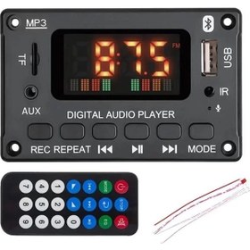 Resim Magicvoice Usb-sd-aux-bluetooth Kumandalı Oto Teyp Çevirici 