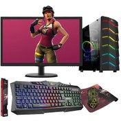 Resim Zeiron GX55 i5-3470 8GB 1TB HDD 240GB SSD RX550 21.5" Masaüstü Oyuncu Bilgisayarı 